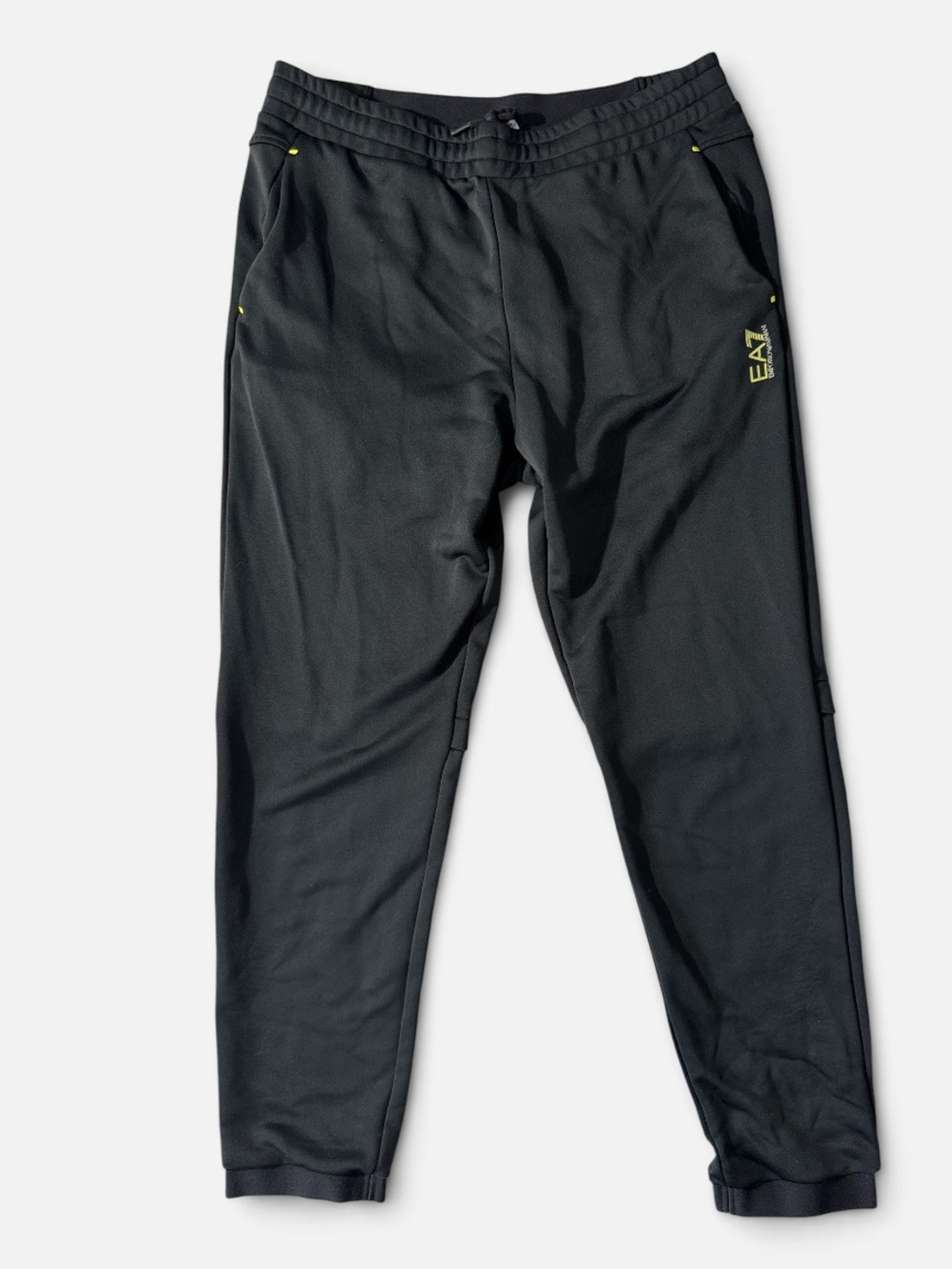 Emporio Armani mens 3XL XXXL black Ventus 7 sweatpants EUC